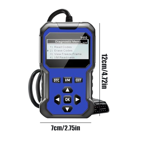 Escáner de diagnóstico para coche con 12 idiomas multilenguaje detector de fallos 6