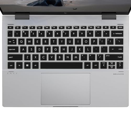 Protector de teclado para HP Envy x360 13.3 pulgadas negro miniatura 4