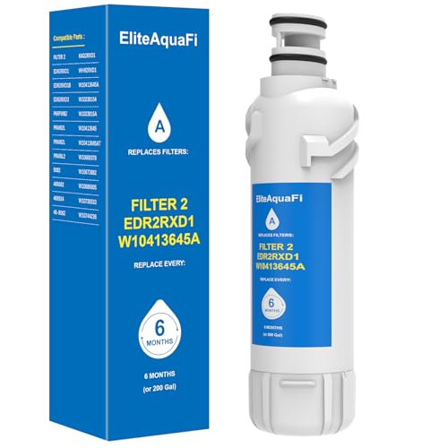 EDR2RXD1 W104136-45A Filter 2 Compatible with W10413645A P9WB2L P9RFWB2L (1 Pack)