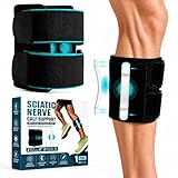 CEYOME Sciatica Pain Relief Products – Adjustable Sciatica Calf Brace with Pressure Pads, Sciatica Pain Relief for Sciatic Nerve Support, Acupressure Compression for Back, Hip & Leg Pain, Unisex