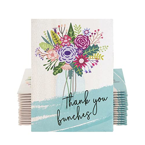 American Meadows Wildflower Seed Packets "Thank You Bunches" Party Favors (Pack Of 20) - Express Gratitude With A Wildflower Seed Mix, Great Addition Or Alternative To Thank You Cards #TOP10