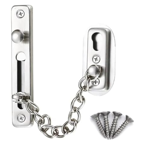 BOBOZHONG Stainless Steel Door Chain Lock Cover