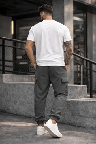 Image of ENDEAVOUR WEAR Men's Track Pants|Cargo Pants|Cargo Jogger Stretchable Sports Gym Running Pants |Casual Loungewear