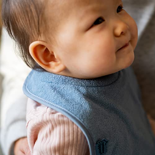 Tommee Tippee Milk Feeding Bibs, Pack of 2, Pink, Super Soft and Extra Absorbent, Adjustable and Reversible, Ideal for Feeding and Teething