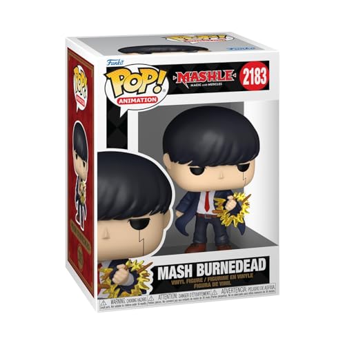 Funko Pop! Animation: Mashle: Magic and Muscles - Mash Burnedead - Figurine en Vinyle de Collection...