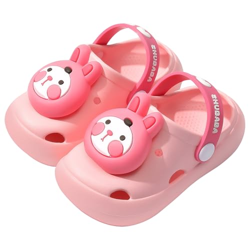 Image of Toddler Little Kids Clogs Slippers Sandals, Non-Slip Girls Boys Clogs Slide Lightweight Garden Shoes Slip-on Beach Pool Shower Slippers