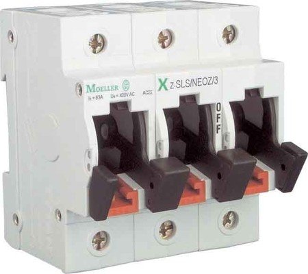 Eaton 248249 Sicherungs-Lasttrennschalter +Blinkfunktion, 63A, 3P