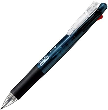 Zebra Technologies Zebra Clip-On Multi Color Multifunctional Pen, Black Barrel (B4SA1-B).