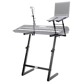 Classic Cantabile KWS-100 Support de Clavier avec Trépied de Micro et Support de Laptop - Les Beatles, Paul McCartney, John Lennon, RIngo Starr, George Harrison Classic Cantabile KWS-100 Support de Clavier avec Trépied de Micro et Support de Laptop – Image 3