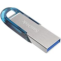 Clé USB SanDisk Ultra Flair 32GB USB 3.0 - 150MB/s Lecture - Métal - Silver/Black - Cryptage SecureAccess