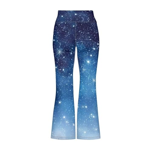 Image of Girls Flare Leggings Cute Bell Bottoms for Teen Girls Wide Leg Sweatpants for 5-14 T