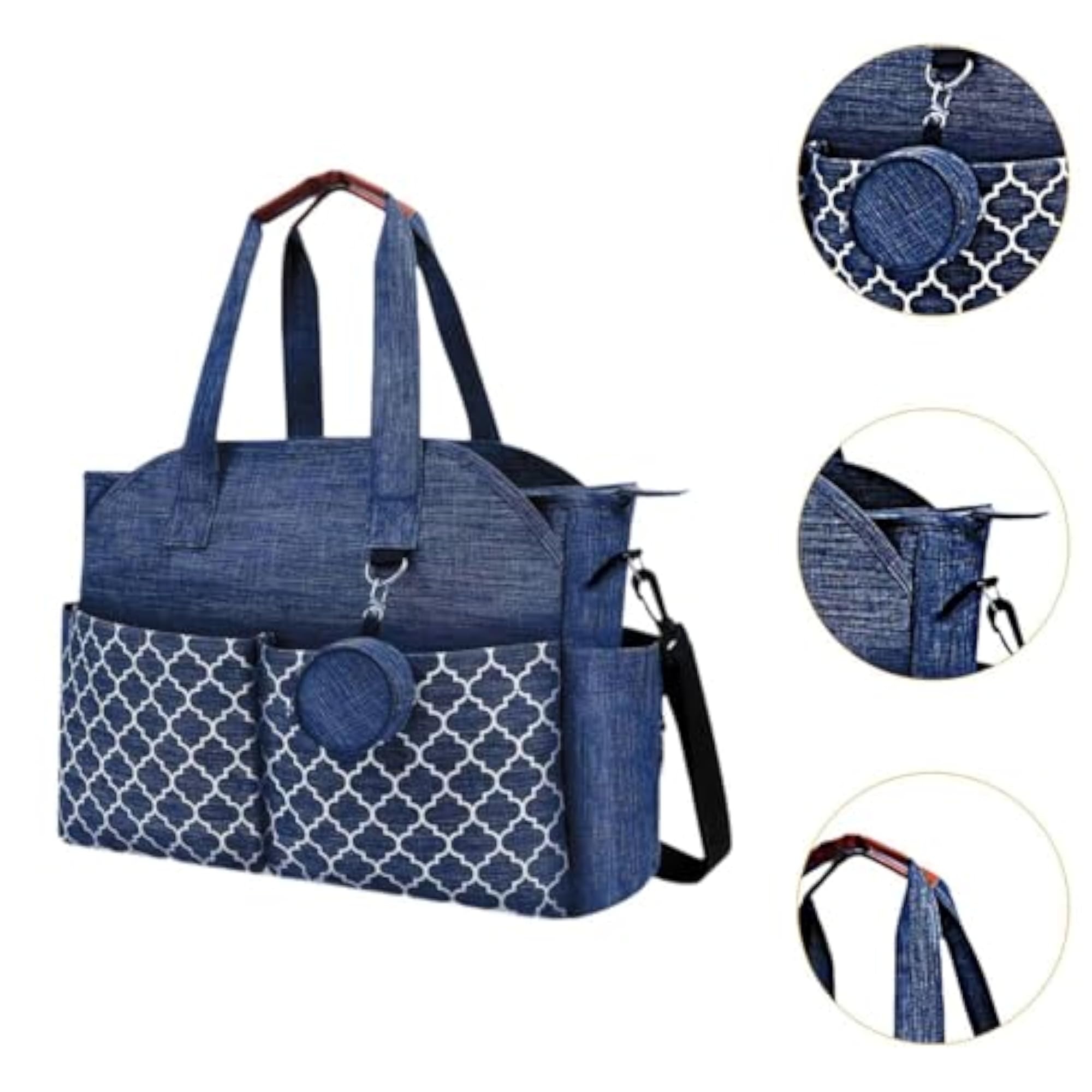 Stylish Multifunction Diaper Tote Bag for Small Items