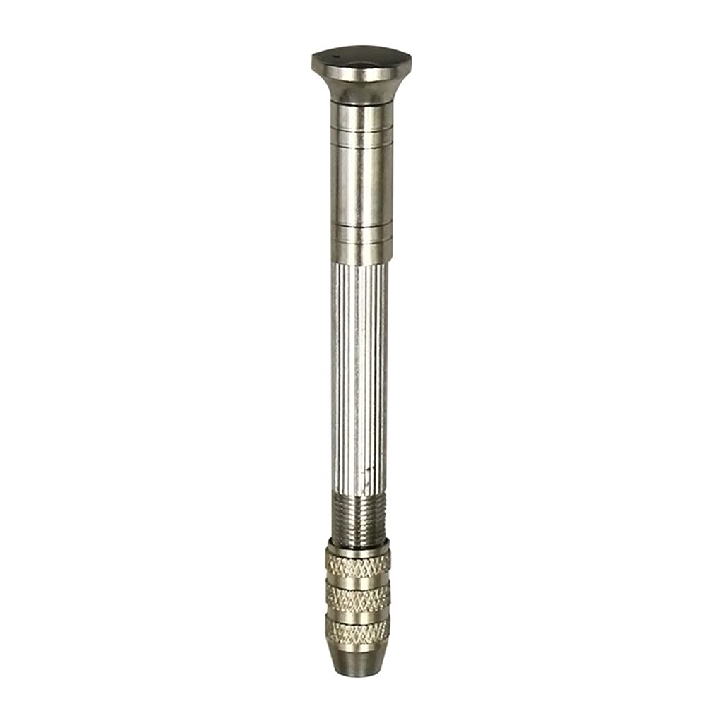 Trapano a Mano in Alluminio con Mandrino Keyless + 10 Pz Punte per Legno