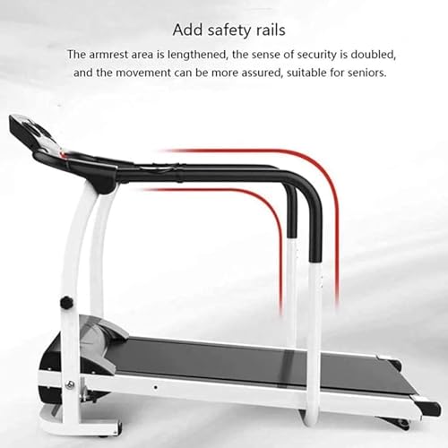 Image of Foldable Treadmill,with LED Monitor,Pulse Sensor, Portable Compact Small Treadmill for Apartment /Home /Gym