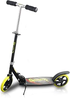 Mobility scooters,Adult Scooter, Scooter Suitable for Teenagers, Adult Boys And Girls, Foldable 2-wheel Light Flash Wheel, Single Pedal Scooter, Anti-skid Pedal Scooter (