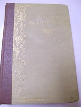Hardcover Poems by Oscar Wilde Book