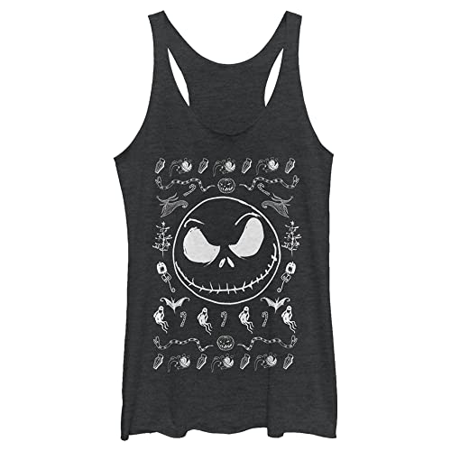T-shirt Jack Skellington Disney pour femme : le haut style pull d'Halloween original