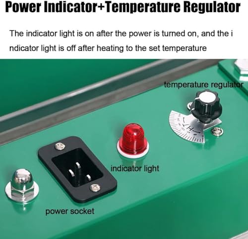 Plancha para mesa de billar con termostato integrado y temperatura ajustable 5