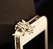 Big Mango Cute Crystal Dolphin Anti Dust Plug Stopper / Ear Cap / Cell Phone Charms for Apple iPhone 5 5S,iPhone 4 4s ,iPad Mini iPad 2 ,iPod Touch 5 4,Samsung Galaxy S3 S4 Note3 Note 2,HTC and Other 3.5mm Earphone Jack Phones ( Golden )