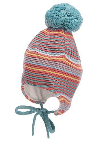 Sterntaler Baby Jungen GOTS Bommelmütze Mit Streifen - Aus Baumwolle Mit...