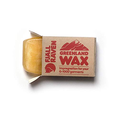 Fjällräven Greenland Wax Gelb - G-1000 Umweltfreundliche Textil Wachsimprägnierung, Größe One Size - Farbe Yellow