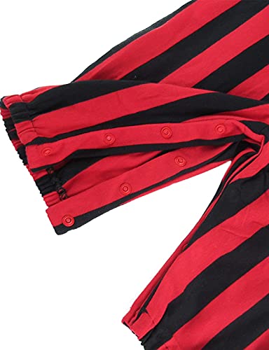 MOMBEBE COSLAND Barboteuse Pirate Bébé Garçons Nourrisson Tenue Halloween 0-24 Mois - Image 7