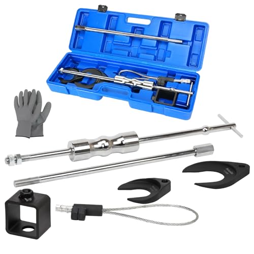 Product Safety Recall N212351320 Rear Halfshaft May Fail - 2021-2022 Chevrolet Corvette 4 ReluxGo Inner CV Axle Puller Removal Tool with 5/8'-18 Slide Hammer and Extension Upgraded Pole, CV Joint Removal Tool with 63mm 48mm CV Joint Fork and Outer CV Joint Adapter Steel Cable Adapter