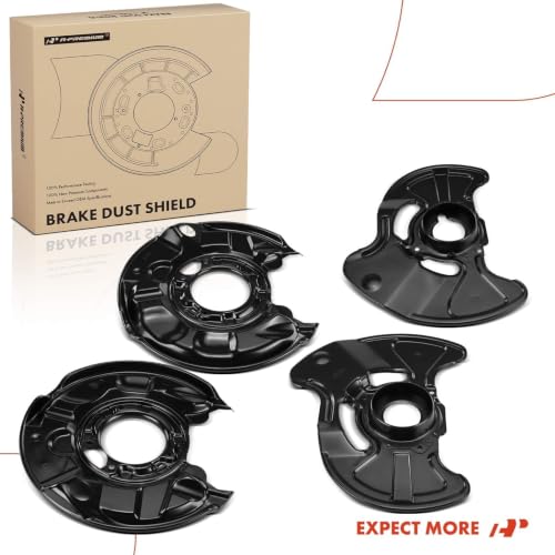 A-Premium Front & Rear Brake Dust Shield, Set of 4 by A-Premium - Used condition - Image 9