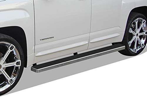 Estribos de acero inoxidable 5in para Chevy Equinox GMC Terrain miniatura 4
