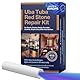 UBA Tuba & Black Stone Repair DIY Kit (Red, Black & Clear Color) - Ideal as Granite Repair Kit I Works Great as Quartz Countertop Repair Kit I Also for Ceramic, Tile and Porcelain Repair Kit