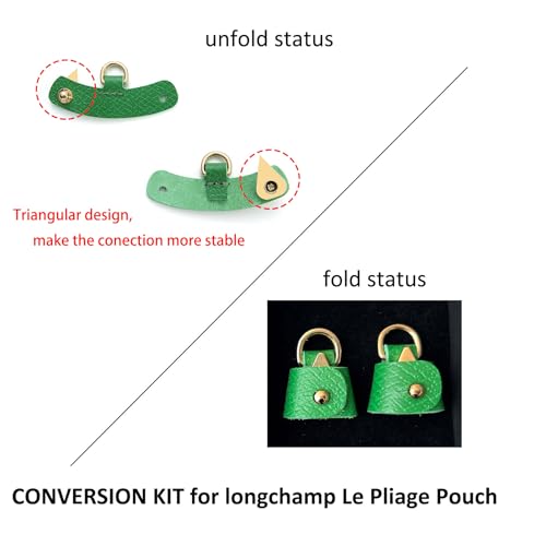 Image of Crossbody Strap Compatible for Longchamp LP Xtra XS Pouch, Conversion Kit,GOLD Hardware