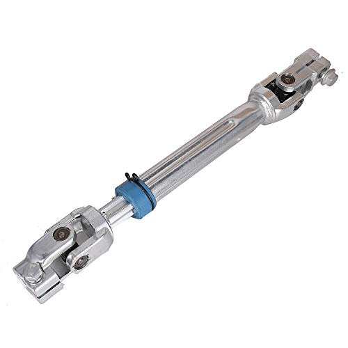 MNJWS Lower Intermediate Steering Shaft w/U-Joint Coupler - Compatible with 2009-2014 Ford F150, 2007-2014 Ford Expedition & Lincoln Navigator Replace # 8L1Z-3B676-A 8L1Z3B676A - Steering Column