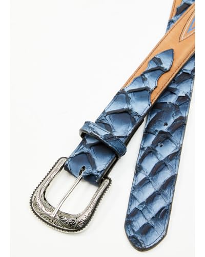 Cody James Men's Exotic Pirarucu Billet Belt - CJAHO24BT15-BL 382