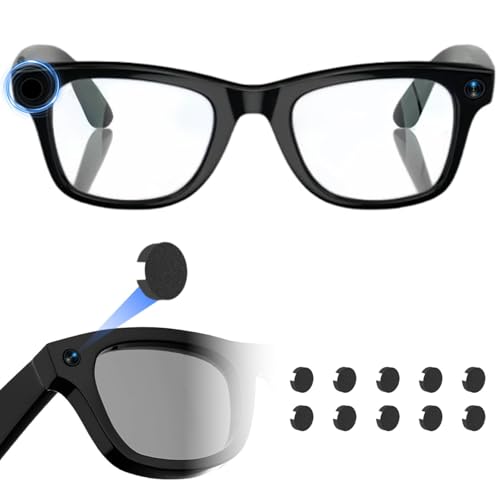 Image of 10Pcs Glasses Light Cover, Smart Glasses Accessories, Privacy Protection Cover for Smart Eyewear, Suitable for Use When Privacy Desired