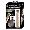 Cutting Edge T-Blade Trimmer for Men, T-Blade Precision Beard Trimmer, Bump Free and Hypoallergenic Titanium Gold Blades, 4 Guide Combs, Rechargeable, Precision Trimmer to Detail, Outline, Fade