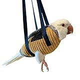 DRESSO Portable Bird Carrier Bag, Escape Resistant Parrot Carrier Bag Harness for Small Medium Parrots, Cockatiel,Green-cheeked Conure, Random Color