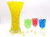 bolas de gel para plantas leroy merlin CUENTAS DE GEL NO TÓXICAS: Las perlas hidrogel Risai son accesorios decorativos para rellenar jarrones para decoración del hogar y centros de mesa para bodas. Crece como gelatina, pero no son bolas comestibles de gelatina de agua.