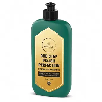 Magic Shield One-Step Car Polish 4-in-1, Scratch & Swirl Remover, 8 oz