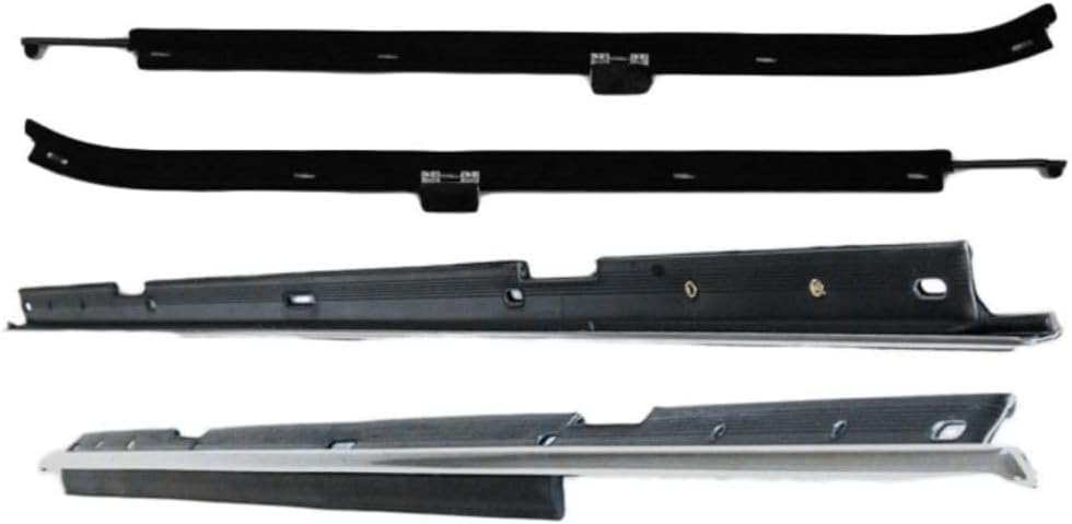 Window Sweeps Felt Seal Front & Rear Outer Belt for Chevy for Caprice 1980-1990 for Impala 1980-1985 1AWSK00313