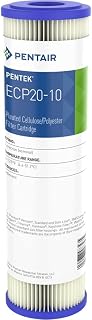 Pentek ECP20-10 Pleated Cellulose Polyester Filter Cartridge, 9-3/4x2-5/8-Inch, 20-Micron