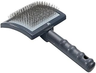 Slicker Brushes for Dog Grooming Professionals Curved Plastic Tool - Choose Size(Large)