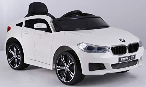 New Kids 12v Official Licensed Bmw Gt 6 Series Electric Ride On Car With Parental Remote Control White