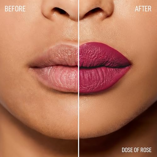Image of RENEE Stay With Me Matte Transferproof Liquid Lipstick- Dose of Rose | Waterproof & Smudge-proof | Bold Pigment, Lightweight & Long-lasting | With Hyaluronic Acid & Vitamin E | 6 ml
