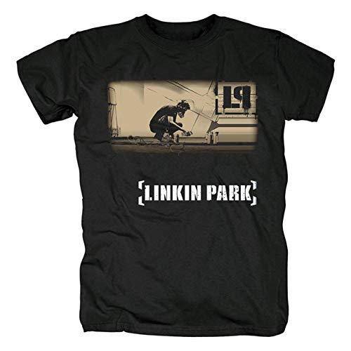 [DAMET] Linkin Park リンキン・パーク ロックバンド Tシャツ 半袖 メンズ プリントtシャツ 綿 夏 レディース T-SHIRT 丸襟 通気性 薄い 快適 コットン 人気 おしゃれ ファッション 男女兼用