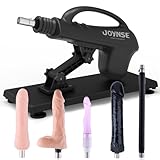 Joynse Automatic Sex Machine Sex Toys, Thrusting Machine Adult Toys, Love Machine Gun with 5 Attachments for Male Female