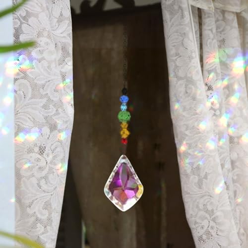 Pingente de Colorido | Pingente de reflexivo para jardim solar,Decoração de espelho retrovisor para