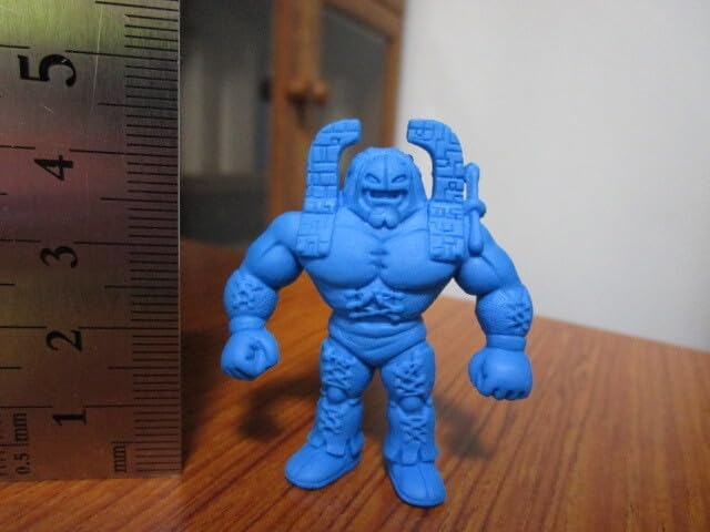 キン消し パート21 ザ・マンリキ 青 キン肉マン消しゴム キンケシ