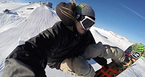 Hama Befestigungsplatten-Set f&uuml;r GoPro Kamera, 4-Teilig, schwarz