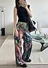 NRTHYE Womens Summer Colorful Graffiti Baggy Jeans... #4