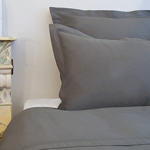 Taie d'oreiller lin et coton rose pour une chambre cocooning et sereine L012TO-PI01